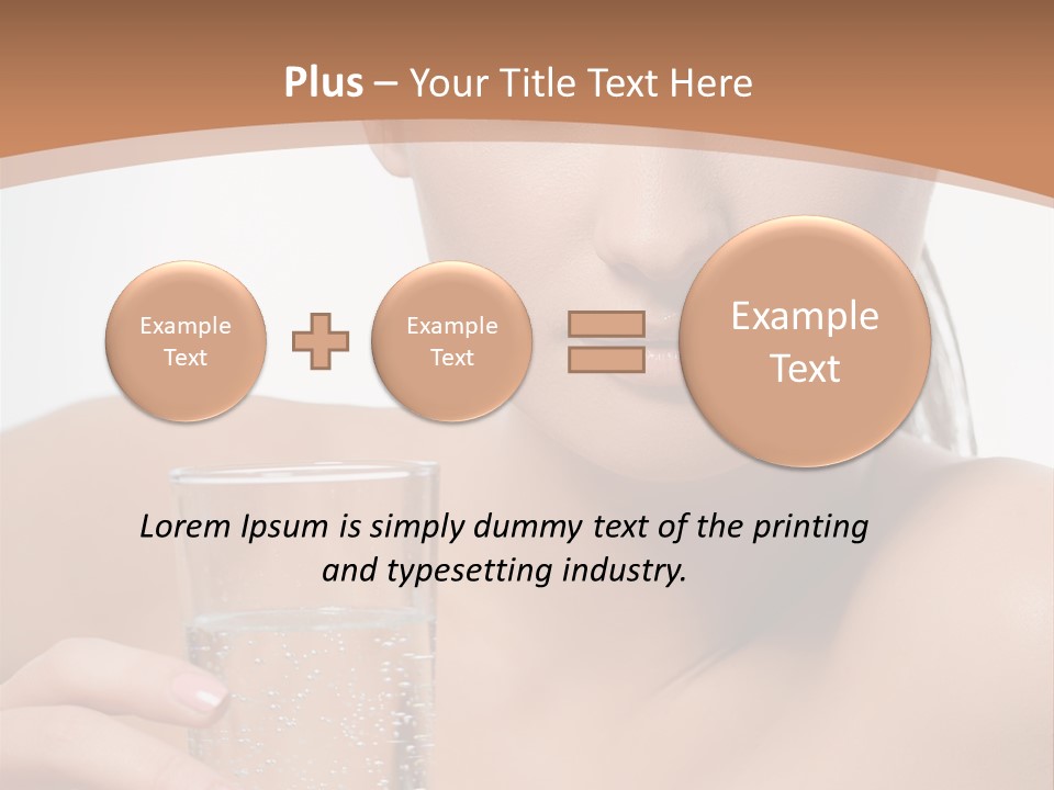 Lying Tropical Summertime PowerPoint Template