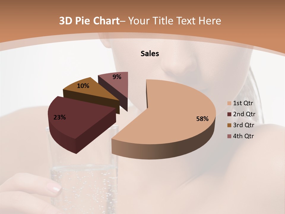 Lying Tropical Summertime PowerPoint Template