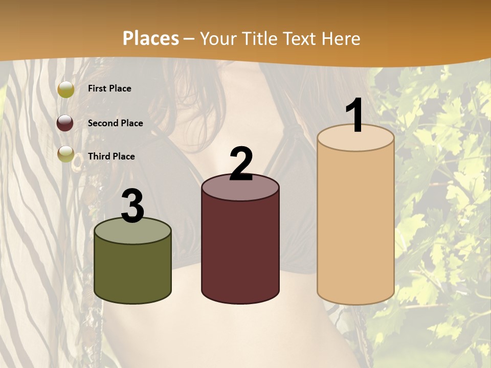 Swimwear Summer Beautiful PowerPoint Template