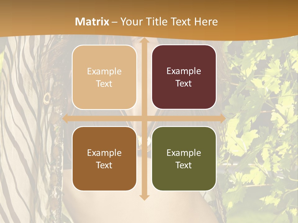 Swimwear Summer Beautiful PowerPoint Template