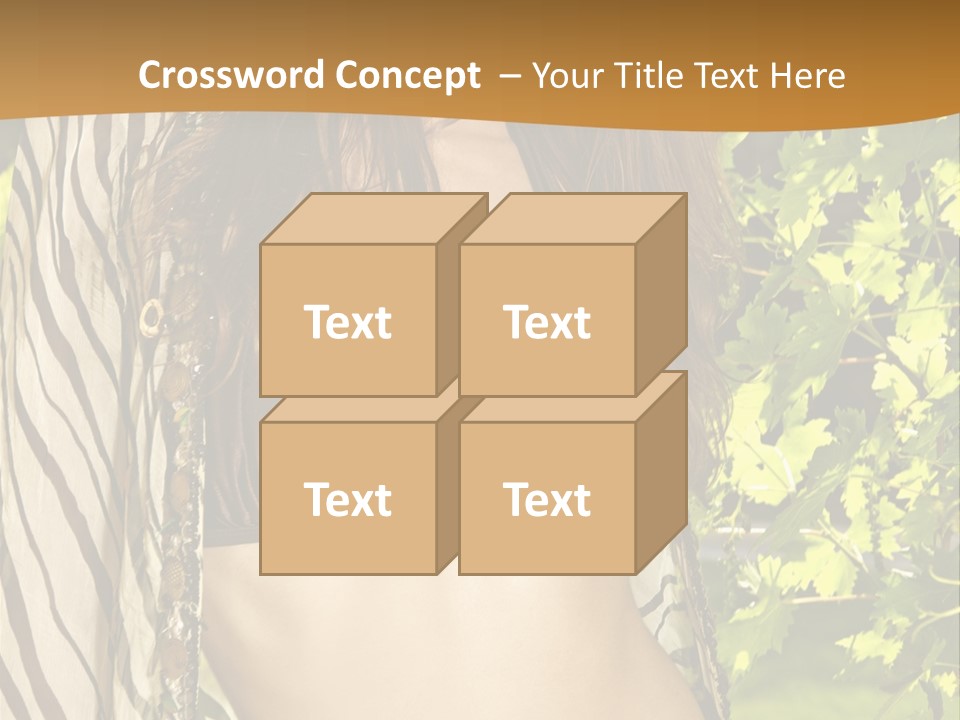 Swimwear Summer Beautiful PowerPoint Template