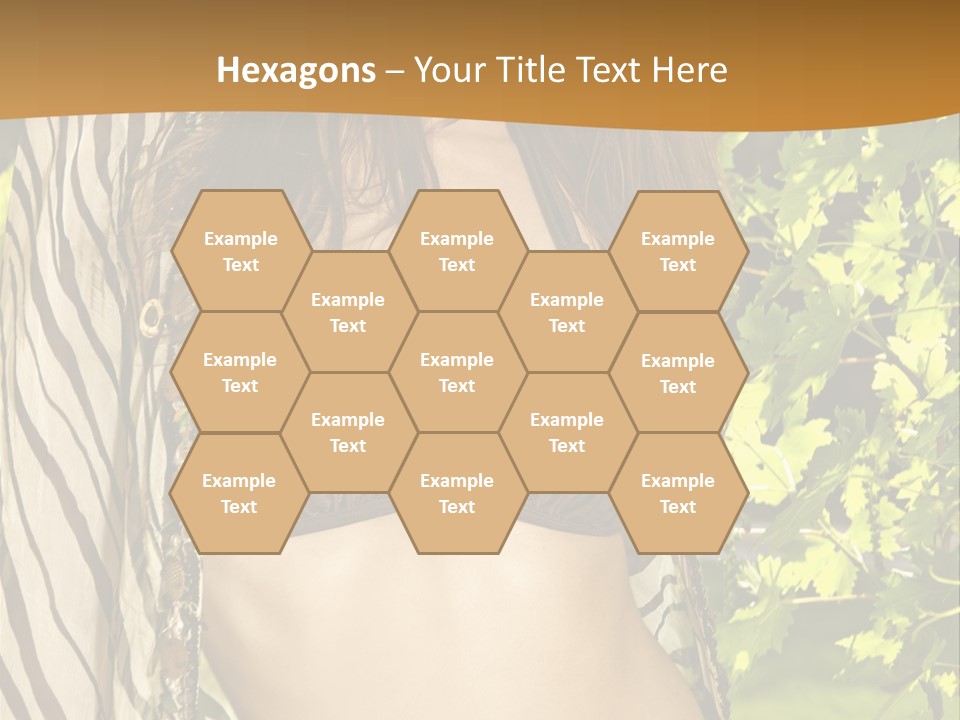 Swimwear Summer Beautiful PowerPoint Template