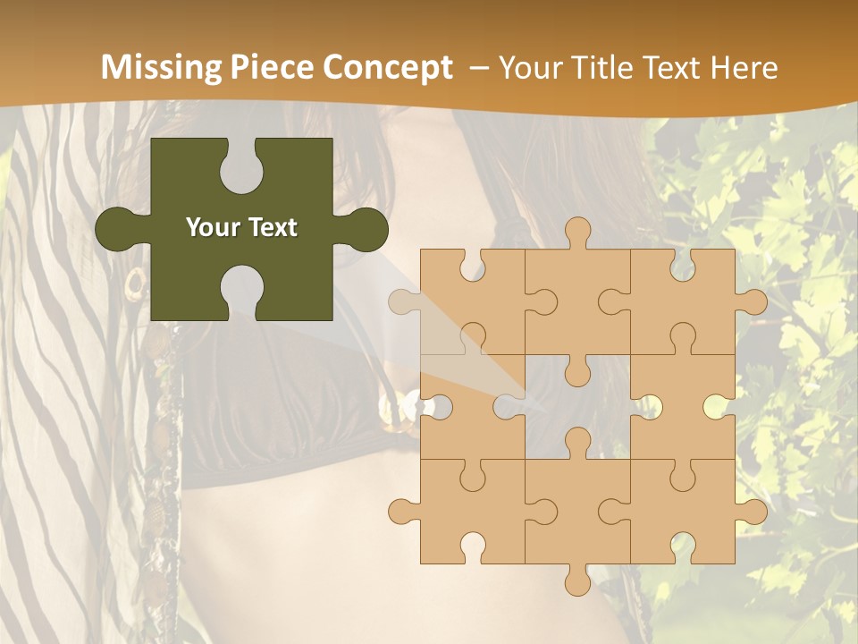 Swimwear Summer Beautiful PowerPoint Template