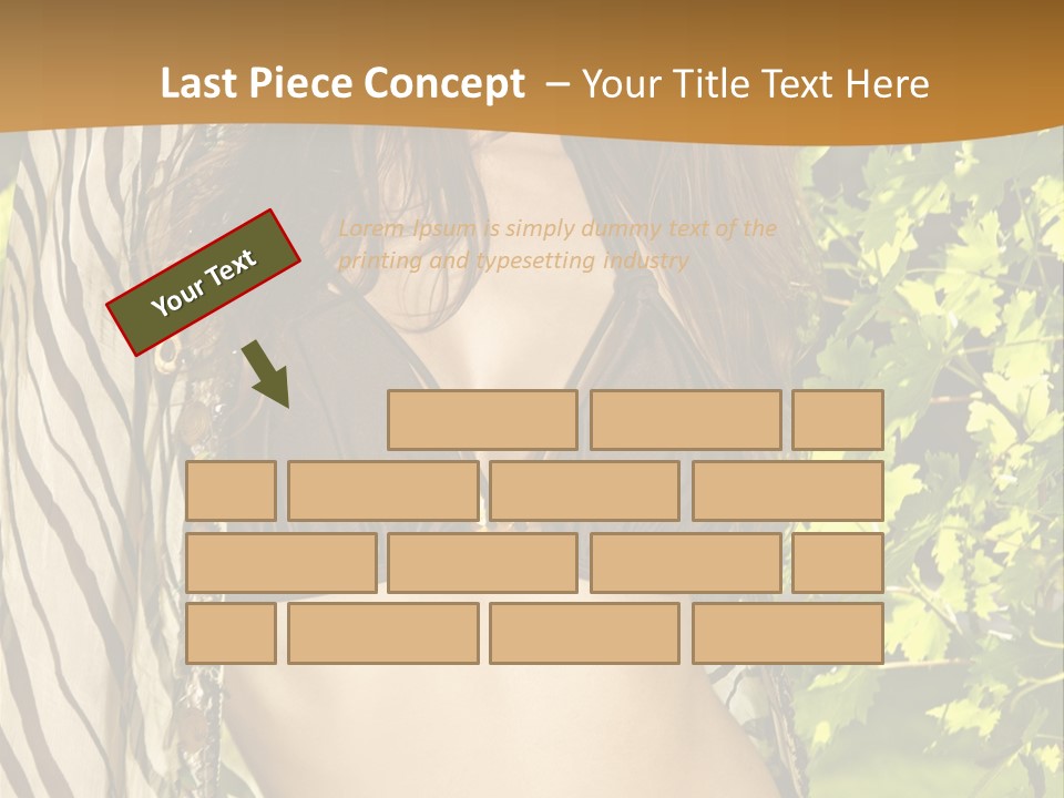 Swimwear Summer Beautiful PowerPoint Template