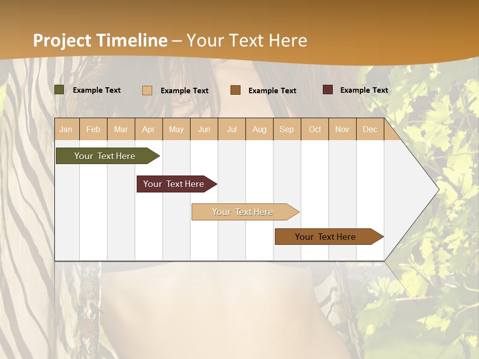 Swimwear Summer Beautiful PowerPoint Template