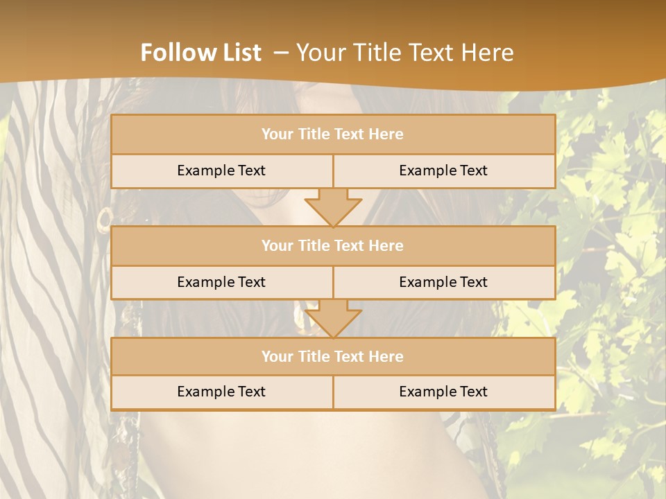 Swimwear Summer Beautiful PowerPoint Template