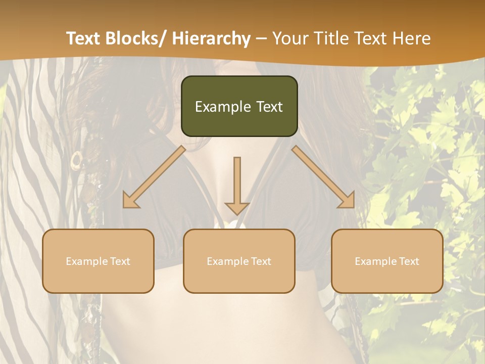 Swimwear Summer Beautiful PowerPoint Template