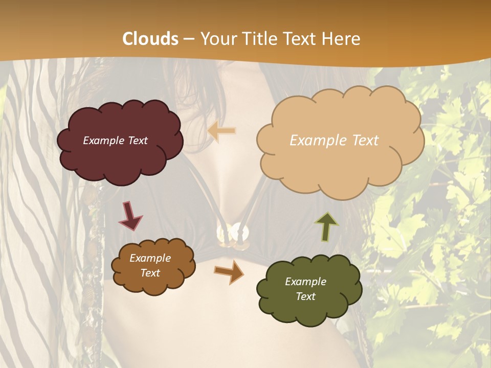 Swimwear Summer Beautiful PowerPoint Template