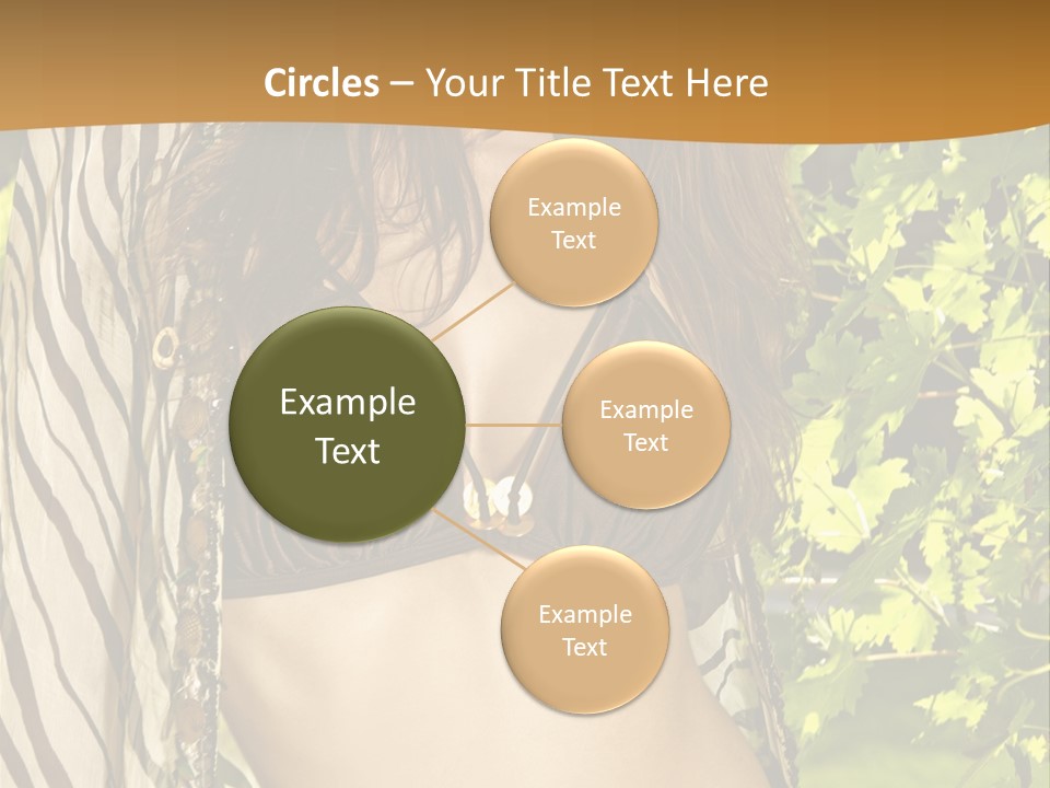 Swimwear Summer Beautiful PowerPoint Template