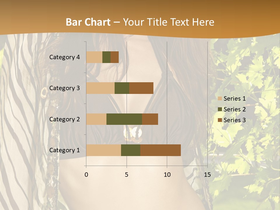 Swimwear Summer Beautiful PowerPoint Template