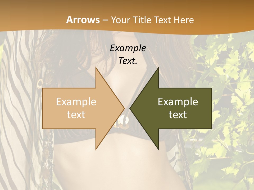 Swimwear Summer Beautiful PowerPoint Template