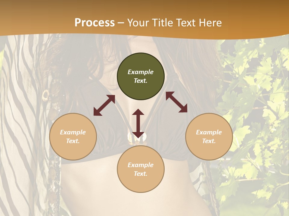 Swimwear Summer Beautiful PowerPoint Template