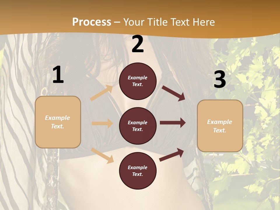 Swimwear Summer Beautiful PowerPoint Template