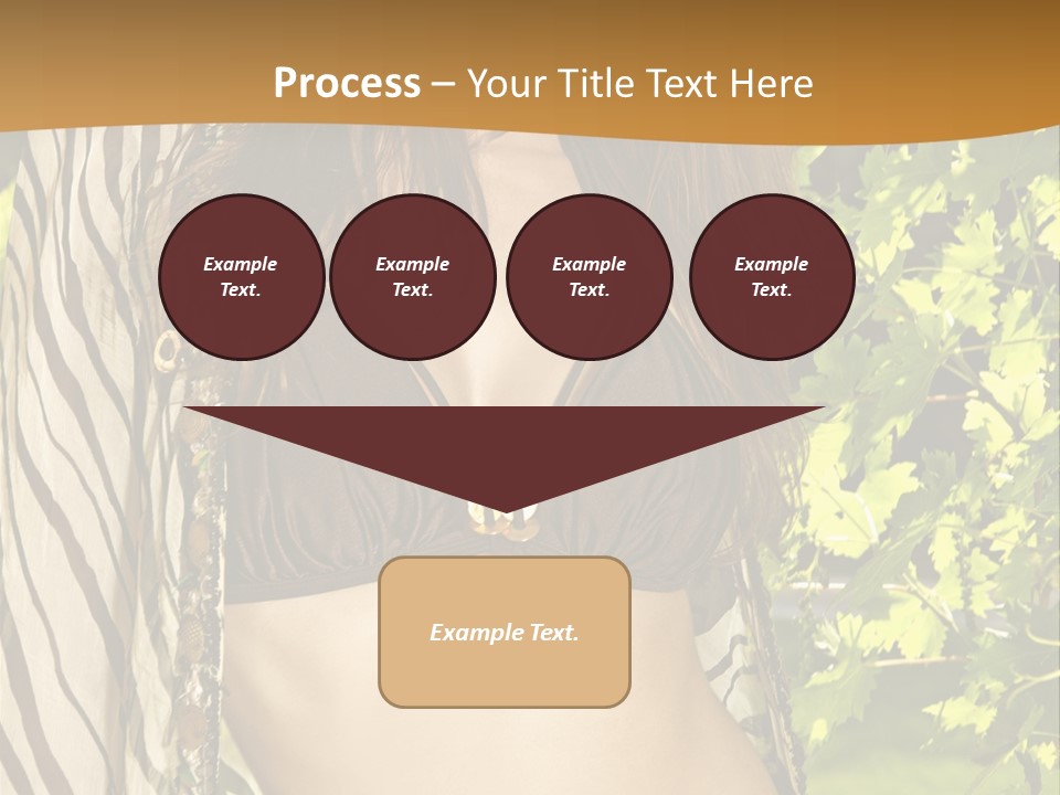 Swimwear Summer Beautiful PowerPoint Template