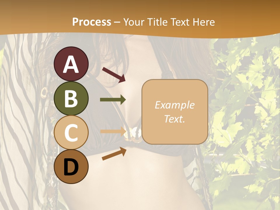 Swimwear Summer Beautiful PowerPoint Template