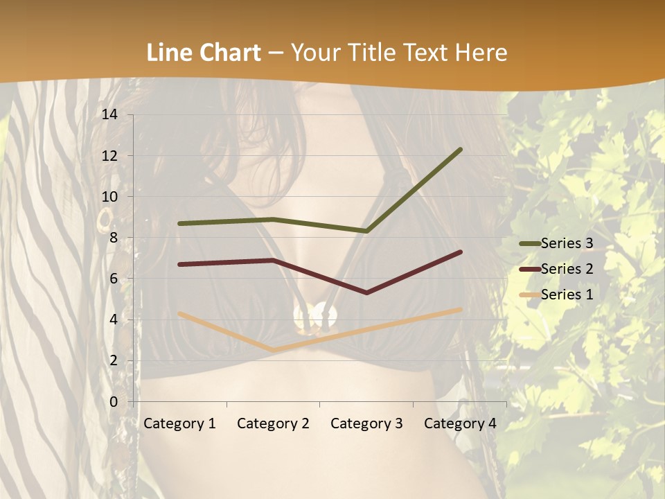 Swimwear Summer Beautiful PowerPoint Template