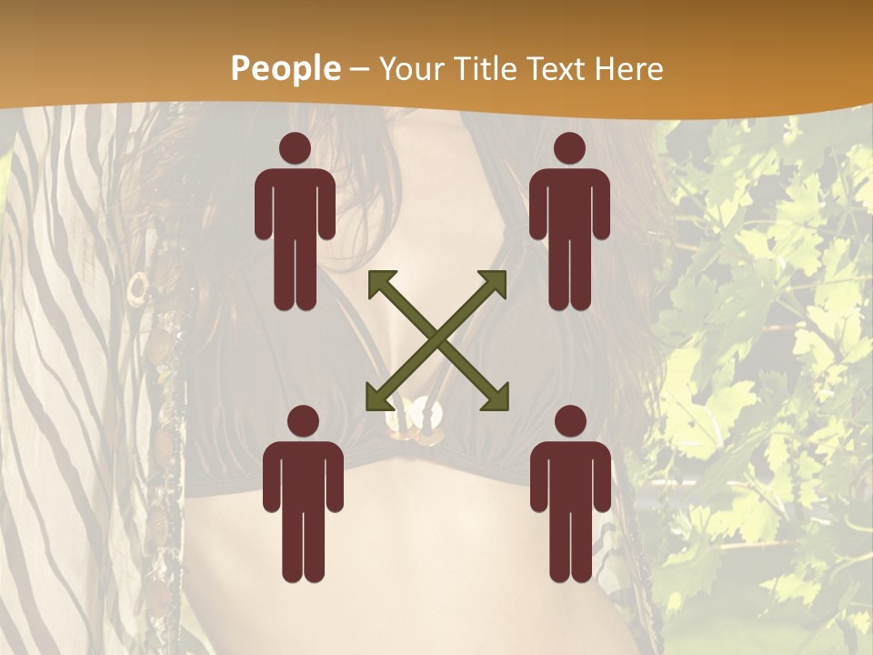 Swimwear Summer Beautiful PowerPoint Template