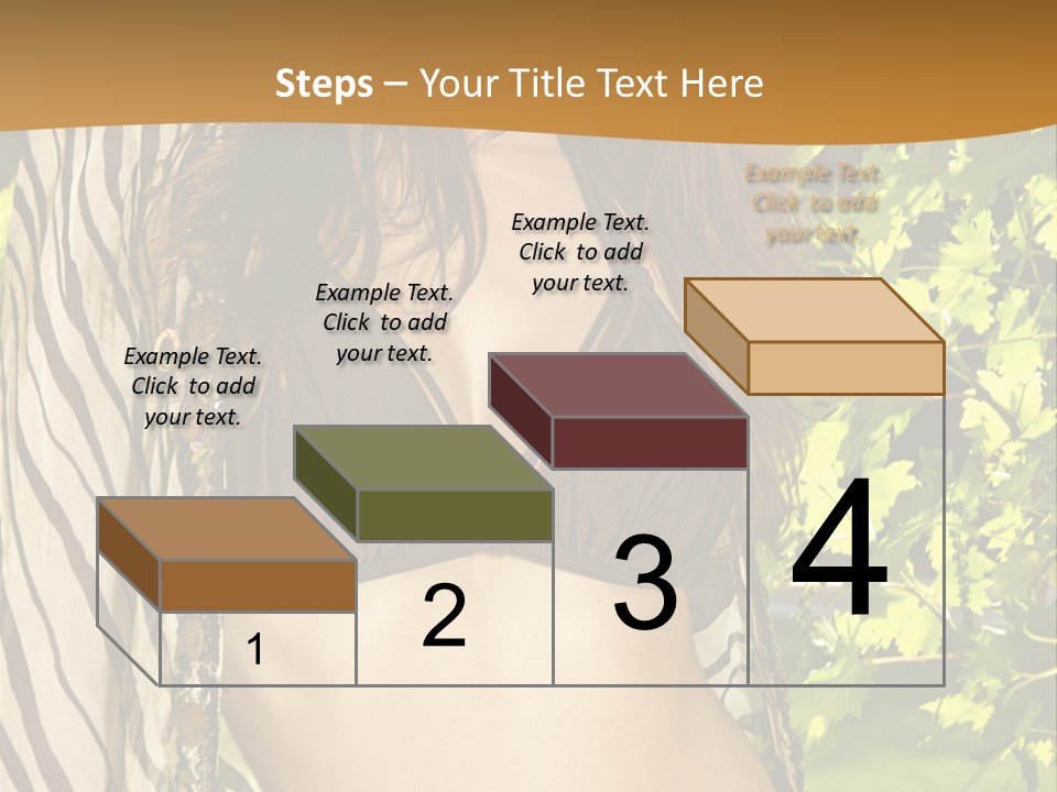 Swimwear Summer Beautiful PowerPoint Template