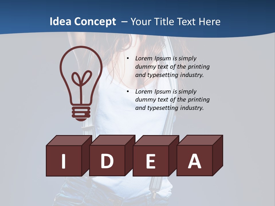 Young One Short PowerPoint Template