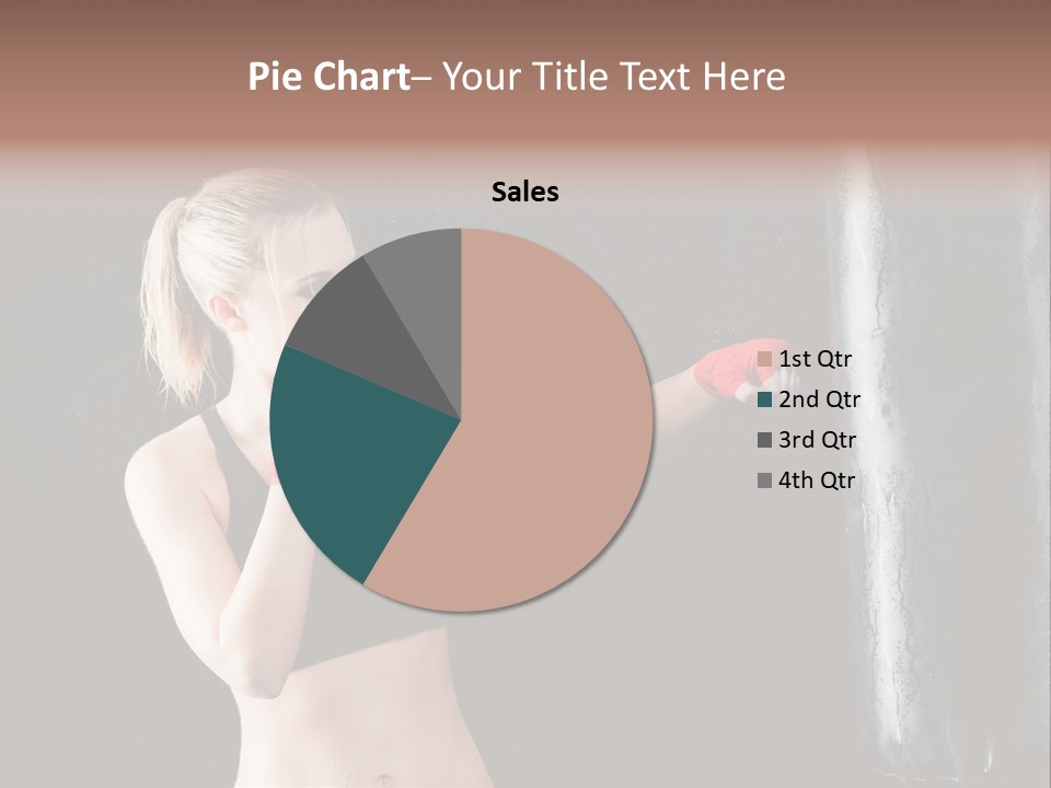 Kick Box Strong  PowerPoint Template