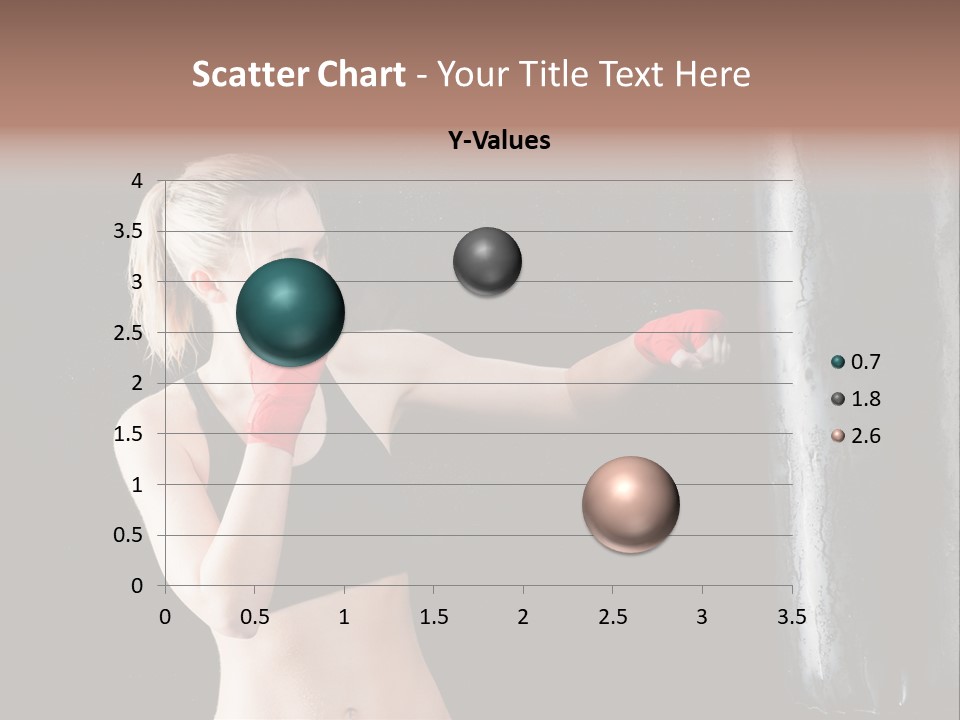 Kick Box Strong  PowerPoint Template