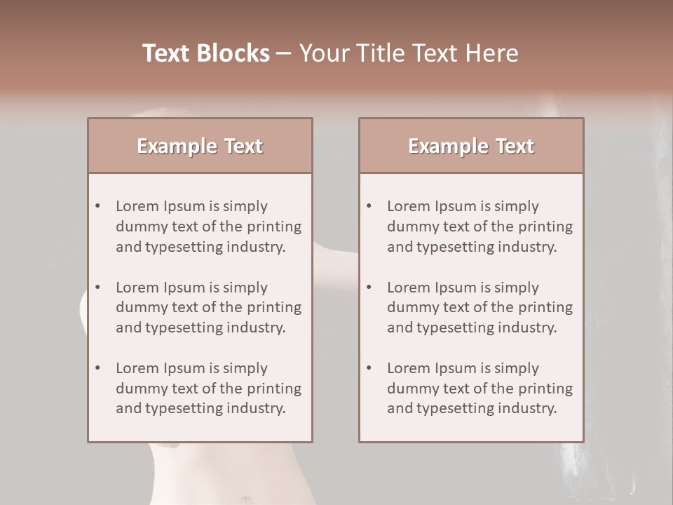 Kick Box Strong  PowerPoint Template