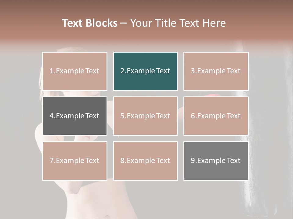 Kick Box Strong  PowerPoint Template