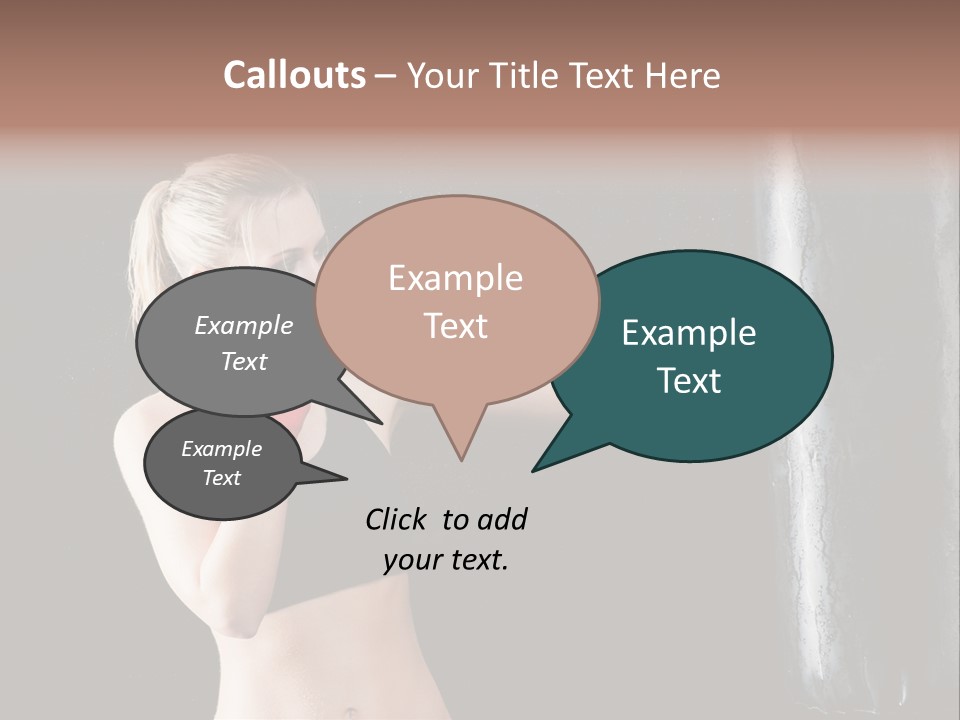 Kick Box Strong  PowerPoint Template