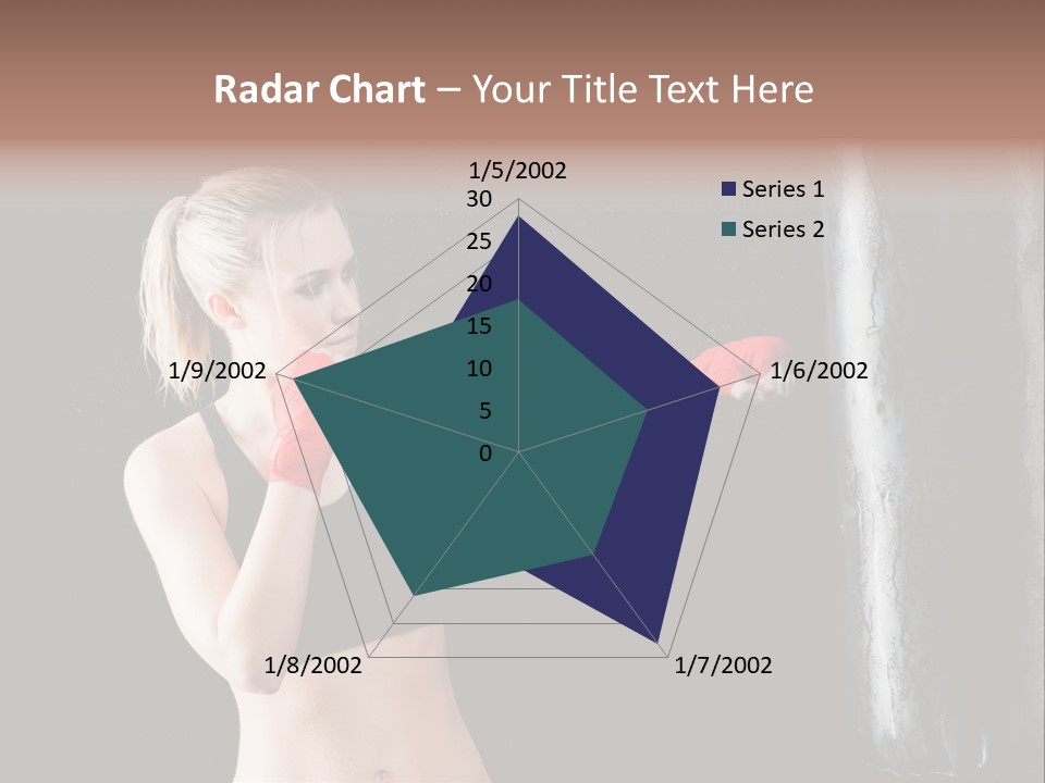 Kick Box Strong  PowerPoint Template