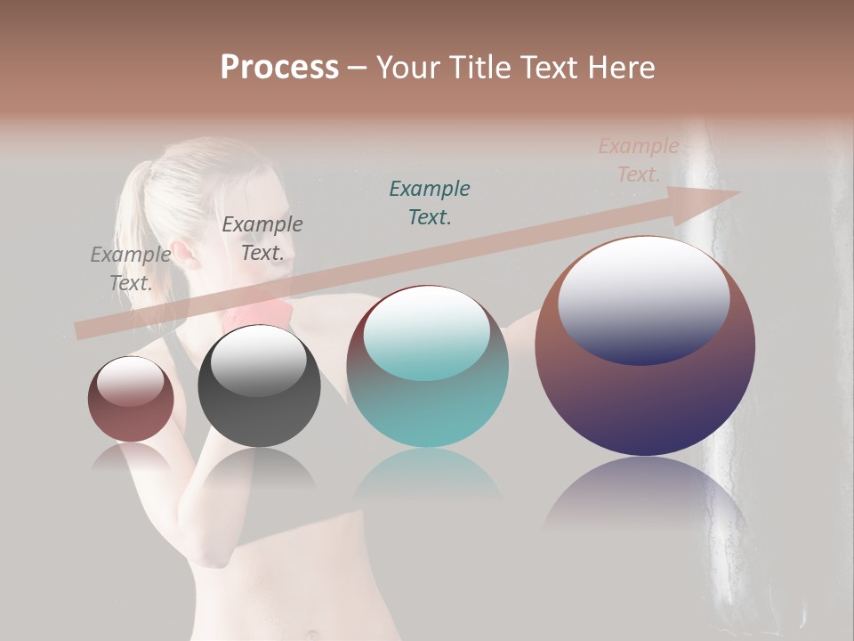 Kick Box Strong  PowerPoint Template