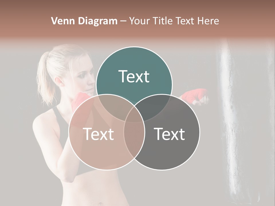 Kick Box Strong  PowerPoint Template