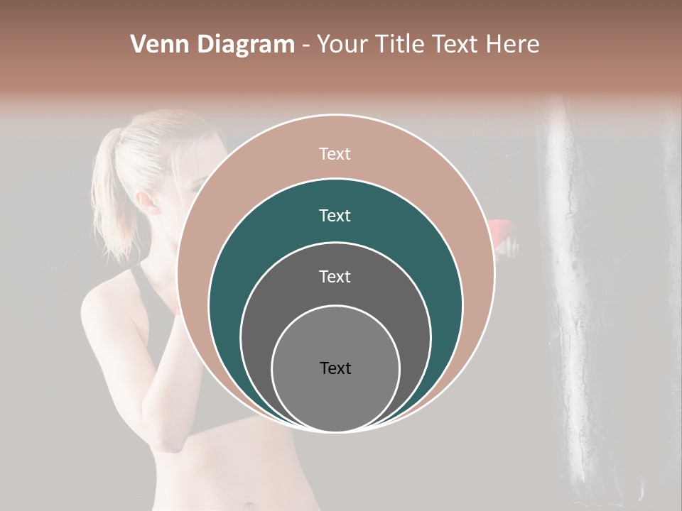 Kick Box Strong  PowerPoint Template