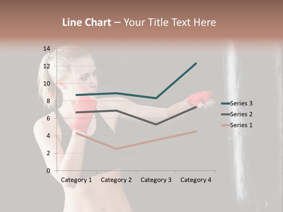 Kick Box Strong  PowerPoint Template