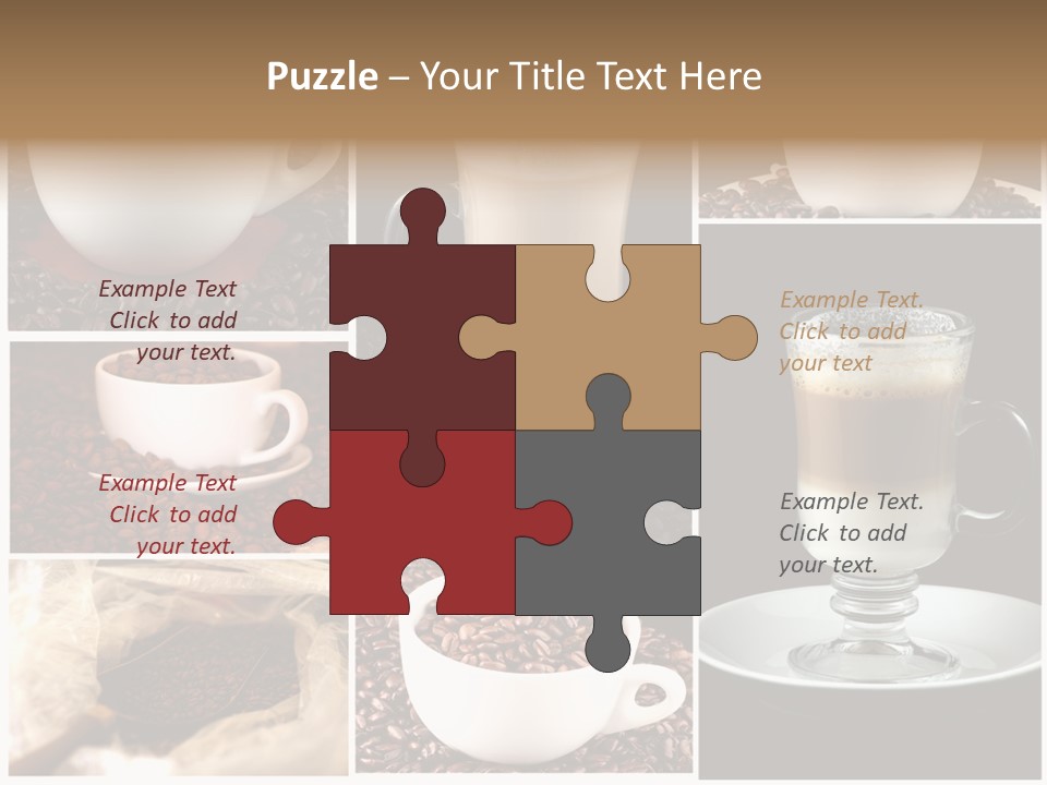 Film Espresso Foam PowerPoint Template