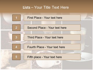 Film Espresso Foam PowerPoint Template