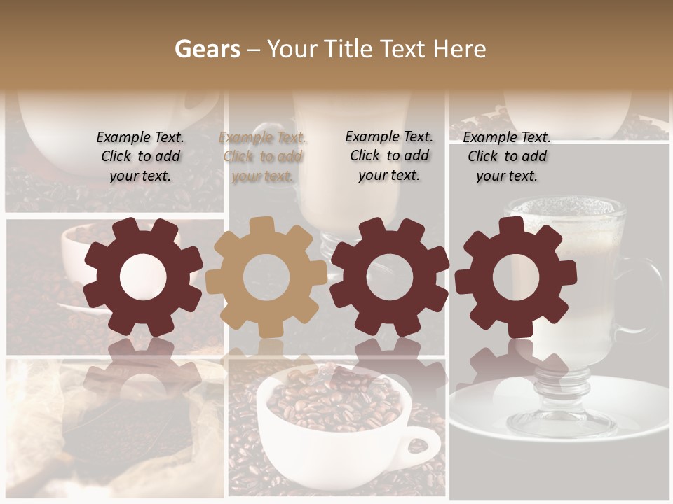Film Espresso Foam PowerPoint Template