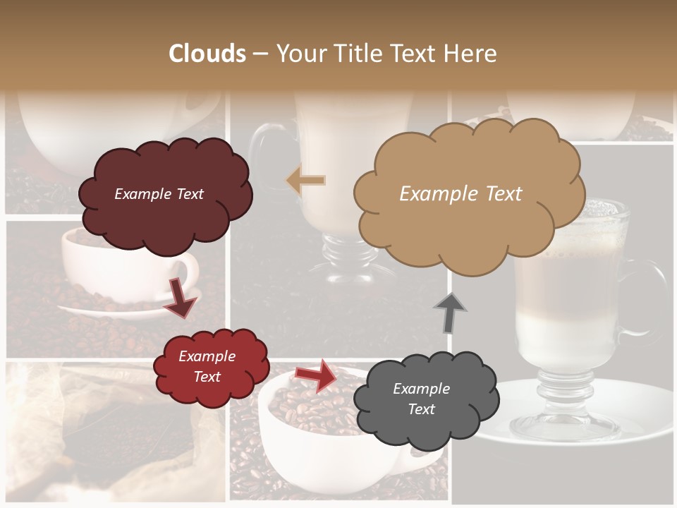 Film Espresso Foam PowerPoint Template