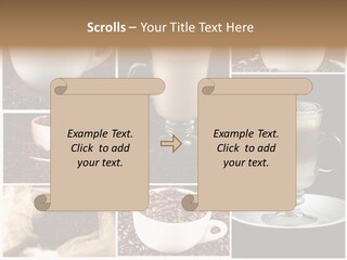 Film Espresso Foam PowerPoint Template