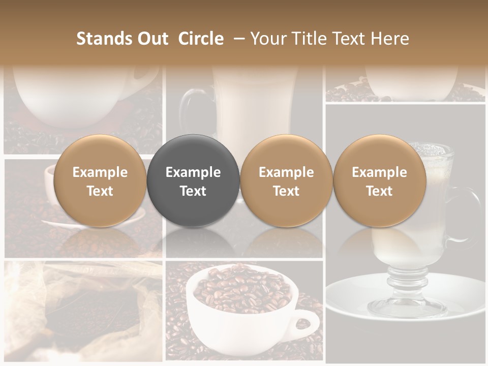 Film Espresso Foam PowerPoint Template