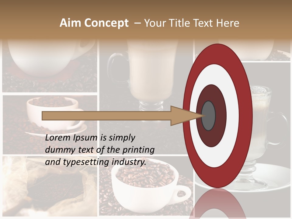 Film Espresso Foam PowerPoint Template