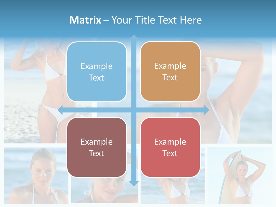 Erotic Ball Body PowerPoint Template