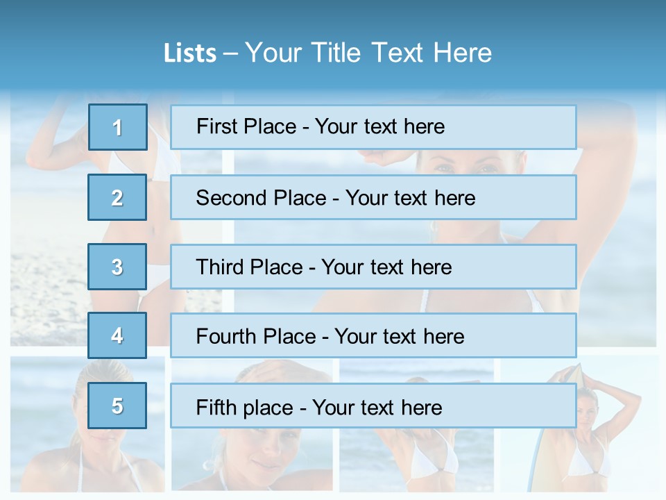 Erotic Ball Body PowerPoint Template