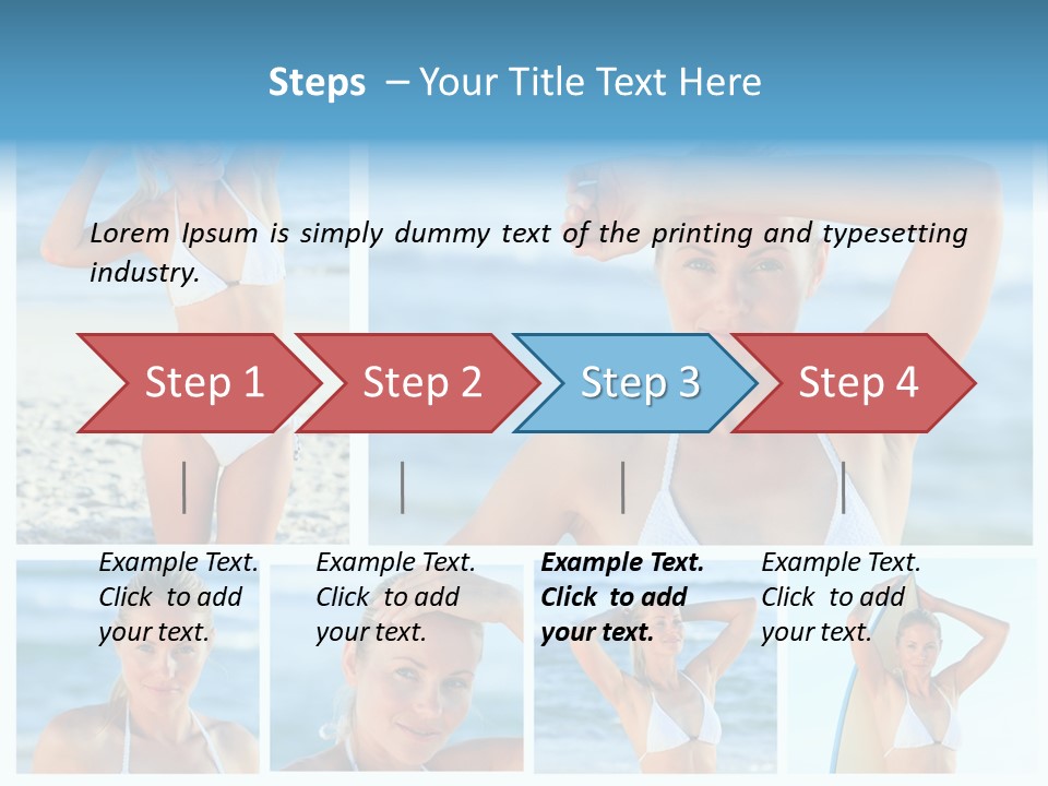 Erotic Ball Body PowerPoint Template