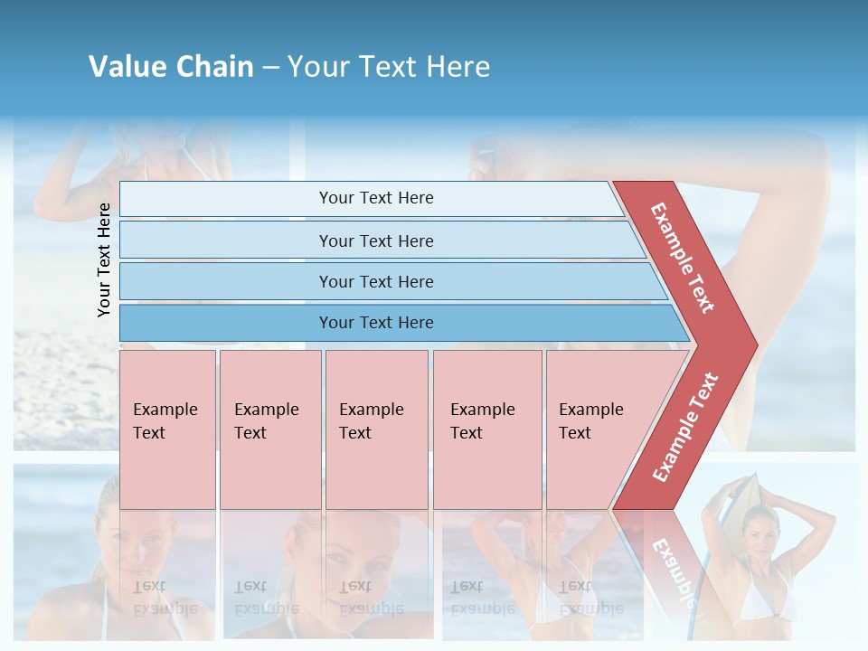 Erotic Ball Body PowerPoint Template