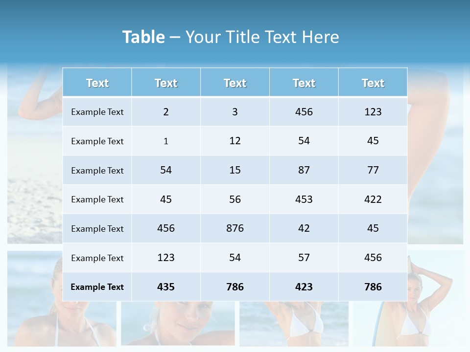 Erotic Ball Body PowerPoint Template