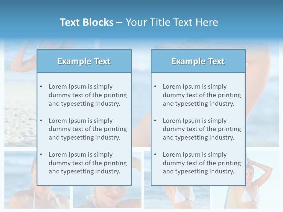 Erotic Ball Body PowerPoint Template
