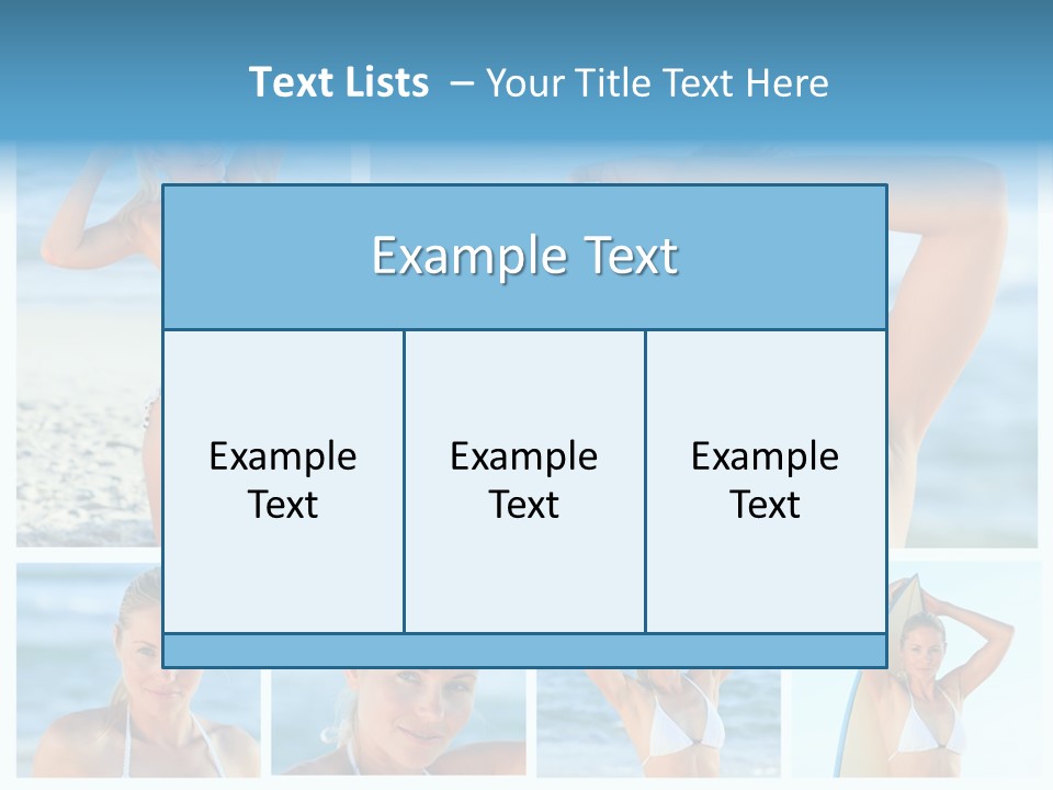 Erotic Ball Body PowerPoint Template