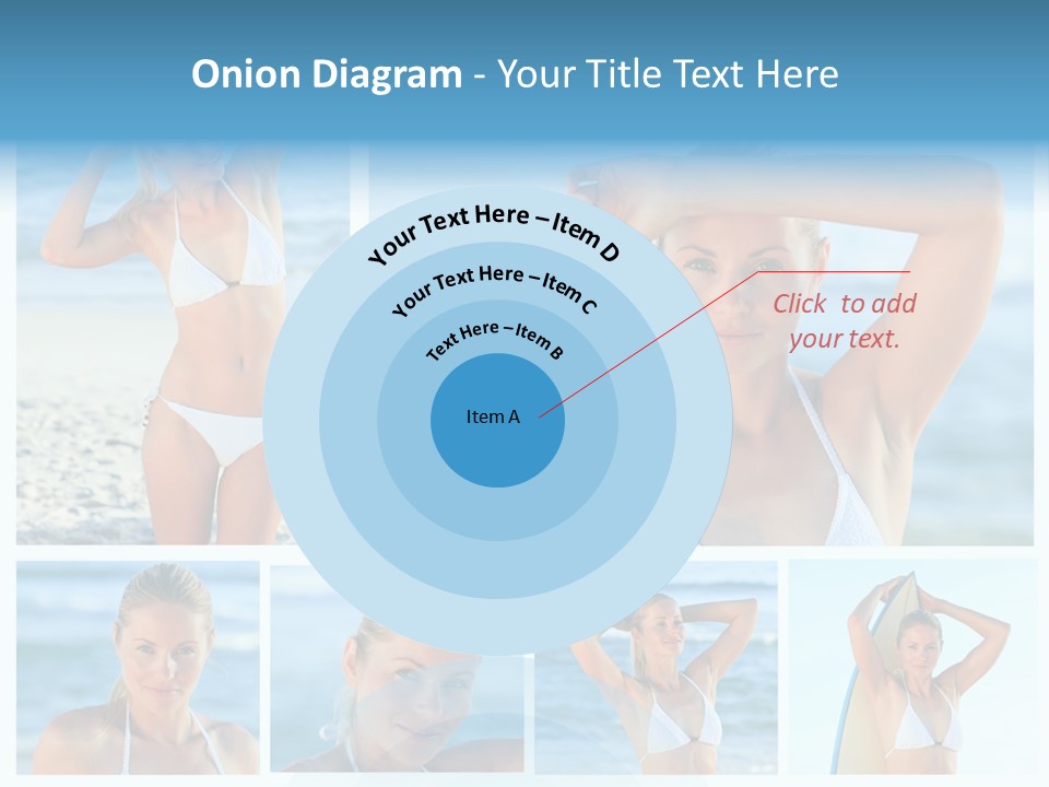 Erotic Ball Body PowerPoint Template