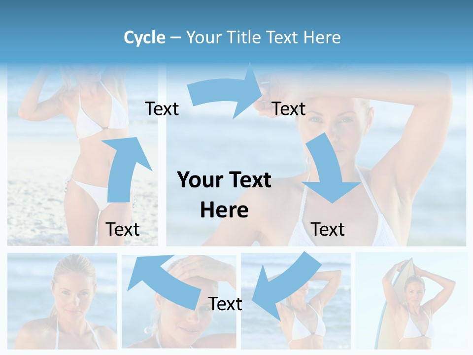 Erotic Ball Body PowerPoint Template