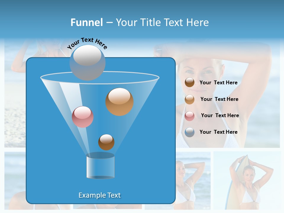 Erotic Ball Body PowerPoint Template